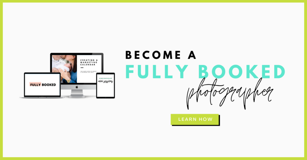 become a fully booked photographer