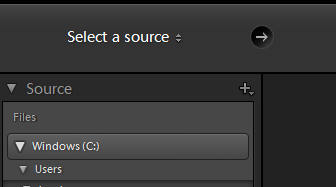 importing options lightroom